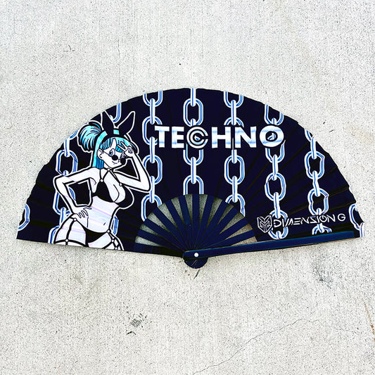 Techno Bunny Fan